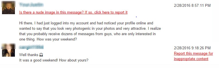 best first messages on dating websites